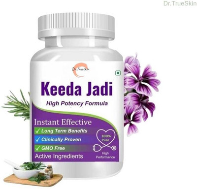 Dr.TrueSkin Keeda Jadi Capsule Stimulant Active Life Daily Use Natural(30 Capsules)
