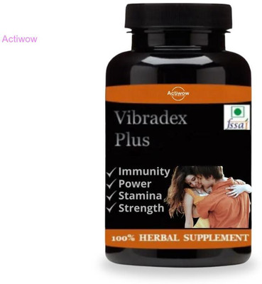ACTIWOW Vibradex Plus Capsule Daily energy & strength support E05(30 Capsules)