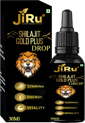 JiRu Shilajit Gold Plus Drop 30ml|Boost Stemina In 7 Days|Enhance Strength & Immunity(30 ml)