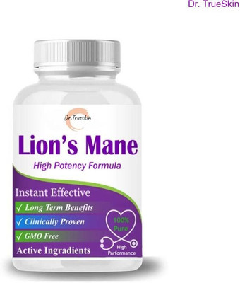 Dr.TrueSkin Lion's Mane Capsule All-Natural Vitality Boost(30 Capsules)