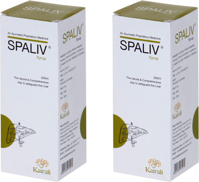 Kairali Spaliv Tonic - Ayurvedic Liver Tonic to Restore the Liver Functionality (200 ml)(Pack of 2, 200 ml)
