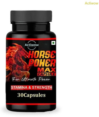 Horse Power Max Capsules Naturally Fuel Men’s Performance & Passion X09(30 Capsules)