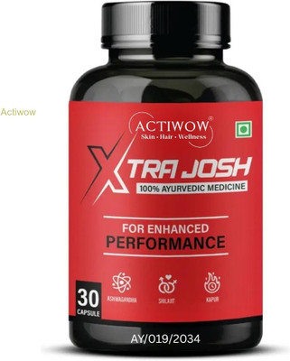 ACTIWOW Xtra Josh Capsules for Daily Strength(30 Capsules)