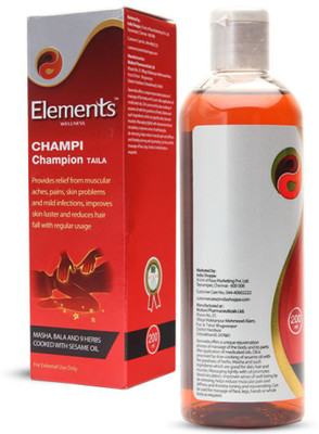 Elements Wellness Champi Champion Tailam 200-ML(200 ml)