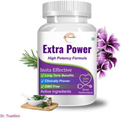Dr.TrueSkin Extra Power Capsules With Herbal Vitality Boost A01(30 Capsules)