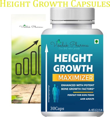 visalak pharma Height Growth Maximizer Speed Growth Maximizer cap-sules (30 tab-lets)