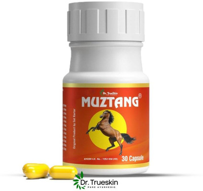 Dr.TrueSkin Liv Muztang Natural Herbal Power Plus 30 Capsules(30 Capsules)