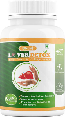 Divya Shree Liver Detox Ayurvedic Capsule For Reduce Fatty Liver & Improve Digestion(60 Capsules)