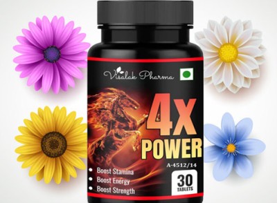 visalak pharma 4X PowerTablets To Reduce Stress