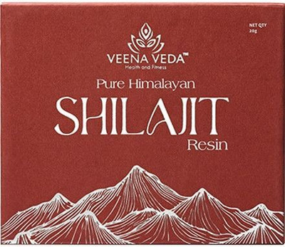 Veena Veda Pure Himalayan Shilajit Resin | Energy, Stamina & Immunity Booster(20 g)