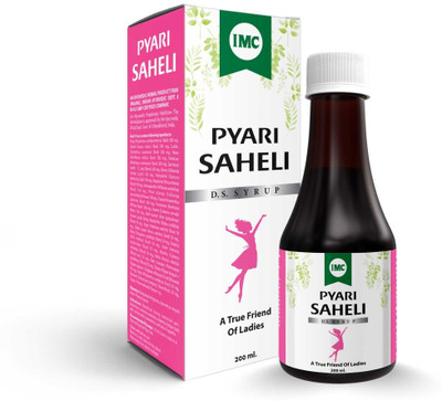 IMC Pyari Saheli Syrup | Support Women's Health, Anemia, Digestion & Backache Relief(200 ml)