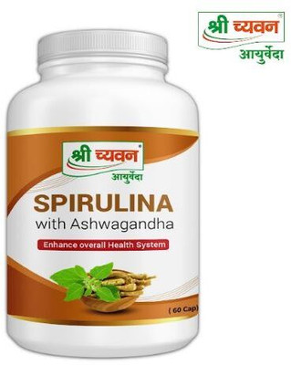 Shri Chyawan Spirulina Capsule with Ashwagandha(60 Capsules)