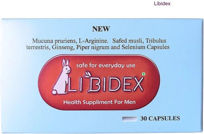 Dr.TrueSkin Libidex for endurance wellness(30 Capsules)