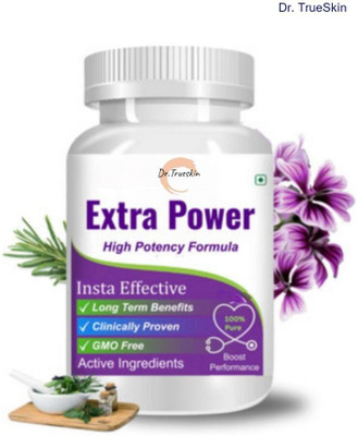 Dr.TrueSkin Extra Power Capsules For Daily Energy and Strength Boost(30 Capsules)