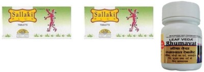 Gufic Sallaki Plus Tablets for osteo arthritis With Leaf Rhumawat 30 Tab(Pack of 3)