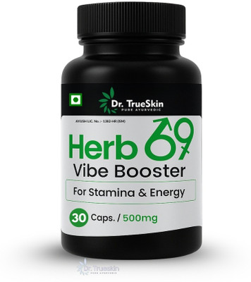 Dr.TrueSkin Harb69 Capsule & for Men’s Energy and Vitality Support(30 Capsules)