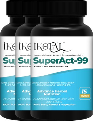 IKOTAL Super Act Health Power Medicine For Men , Effective Result & Stay Stress Free(Pack of 3)