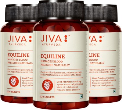 JIVA Equiline Tablets 120 Tablets Pack of 3(Pack of 3)