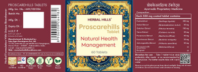 Herbal Hills Proscarehills 60 Tablets Pack of 2(Pack of 2, 120 Tablets)