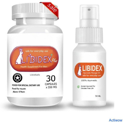libidex Capsule & Oil Your Path to Herbal Health F23(30 Capsules)
