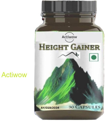 ACTIWOW Height Gainer Capsules for All-Age Height Boost(30 Capsules)