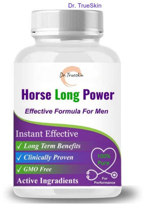 Dr.TrueSkin Horse Long Power Capsule For Maximum Strength(30 Capsules)