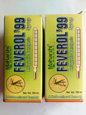 Maharshi BADRI Feverol 99 Syrup (100ml+100ml)(Pack of 2)