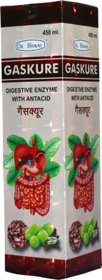 Dr. Biswas Gaskure Syrup for Hyper-Acidity and Digestive Health(450 ml)