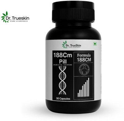 Dr.TrueSkin Formula 188CM Herbal Height Gain Capsules(30 Capsules)