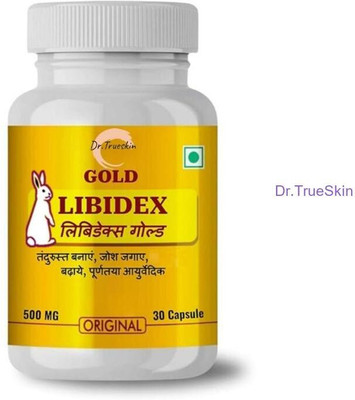 Dr.TrueSkin Libidex Gold Capsules Boost Stamina For Men Enhancer(30 Capsules)