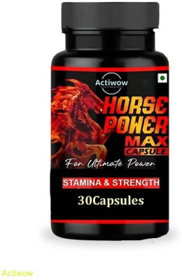 Horse Power Max Capsules Reclaim Your Power with Nature’s Help X09(30 Capsules)
