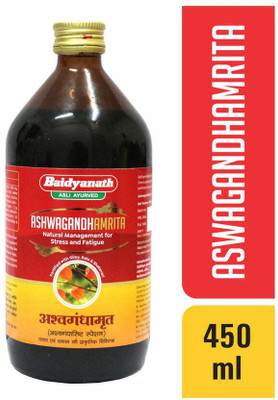 Baidyanath Ashwagandhaamrita (450 ml) Ashwagandha Amrita(450 ml)