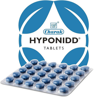 CHARAK Hyponidd Tablets - Reduce Insulin Resistance,Maintain Blood Glucose Level (Pack of 4)(120 Tablets)(Pack of 4, 120 Tablets)