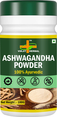 VIKJIT HERBALS ASHWAGANDHA POWDER(100 g)