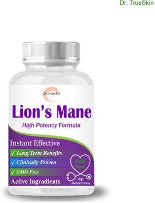Dr.TrueSkin Lion's Mane Capsule All-Natural Strength Inside(30 Capsules)
