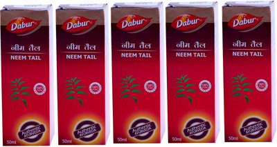 Dabur Neem Tail(Pack of 5, 50 ml)
