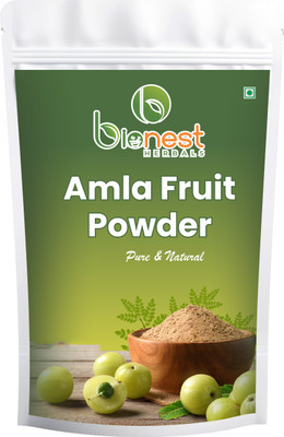 Bionest Herbals Amla Powder | Indian Gooseberry| Vitamin C Rich | Hair, Skin & Digestion Support(200 g)