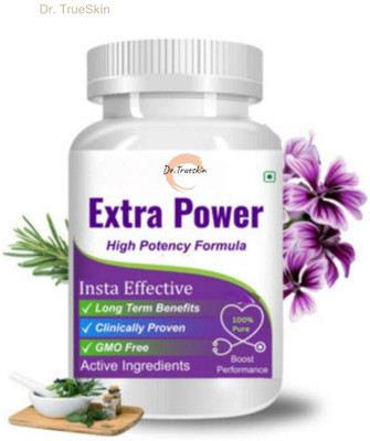 Dr.TrueSkin Extra Power Capsules With Herbal Endurance Builders A01(30 Capsules)