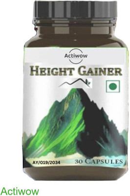 ACTIWOW Height Gainer Capsule for Healthy and Stronger Growth(30 Capsules)