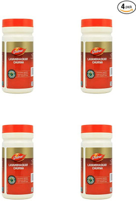Dabur Lavan Bhaskar Churna 60gx4 Increases Appetite and Improves Digestion(Pack of 4, 240 kg)