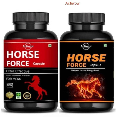 Dr.TrueSkin Horse Force Capsule For strength, power & vitality Row 01 H08(30 Capsules)