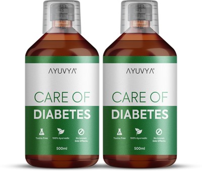 Ayuvya Care of Diabetes Juice For High Blood Sugar Level - 500ml(Pack of 2)