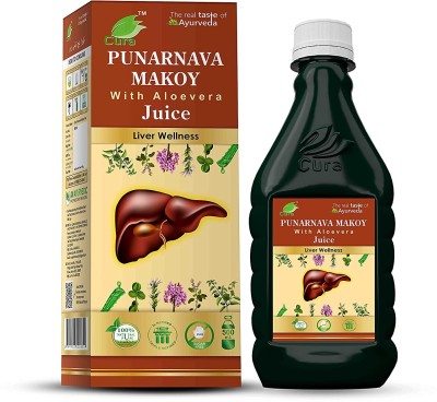 Cura Punarnava Makoy Juice 500ml.| Ayurvedic Makoy for Liver Wellness | Kidney Health