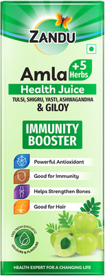 ZANDU Amla + 5 Herbs Health Juice(1 L)
