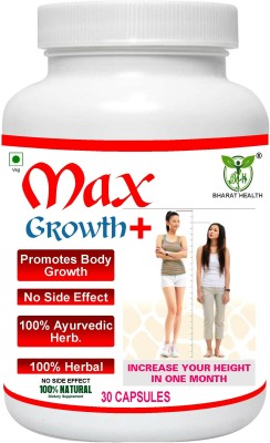 BHARAT HEALTH MAX HEIGHT+ 60 VEG CAPSULE PACK OF 1 MONTH