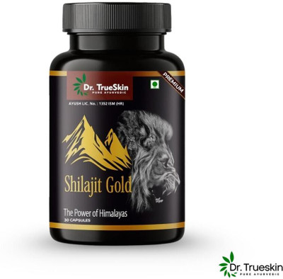 Dr.TrueSkin Shilajit Gold Daily Men’s Stamina 30 Capsules(30 Capsules)