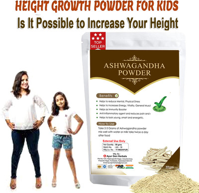 Aktivemusli Ashwagandha Powder height growth| boost immunity |powder for Height growth(50 g)