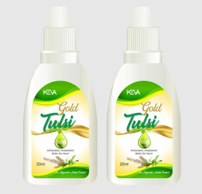 KEVA Gold Drops Extract of 5(Pack of 2, 40 ml)