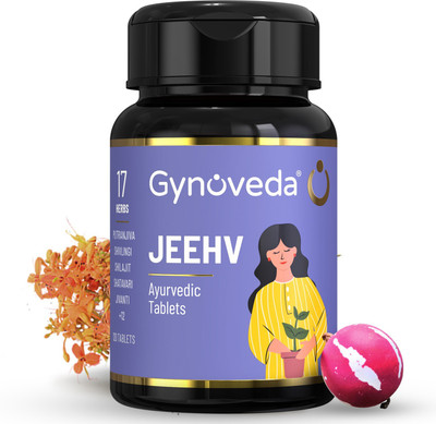 Gynoveda Jeehv Ayurvedic Supplement for Pregnancy Support 120 Tablets(120 Tablets)