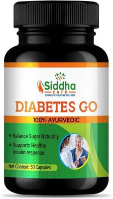 Siddha cure DIABETES GO SUGAR CONTROL AYURVEDIC MEDICINE(50 Capsules)